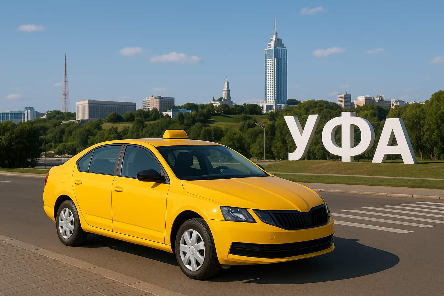 Куда поехать из Уфы на такси на один день