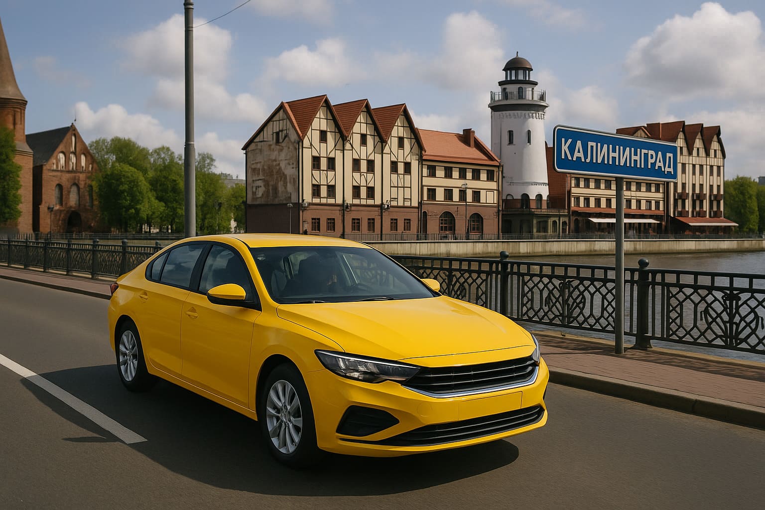 Однодневные поездки на такси из Калининграда: идеи маршрутов